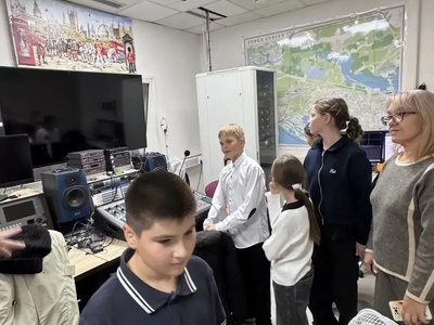 В монтажной
